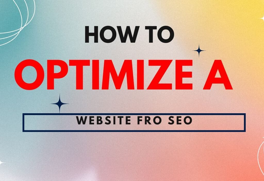How to optimize a website for SEO