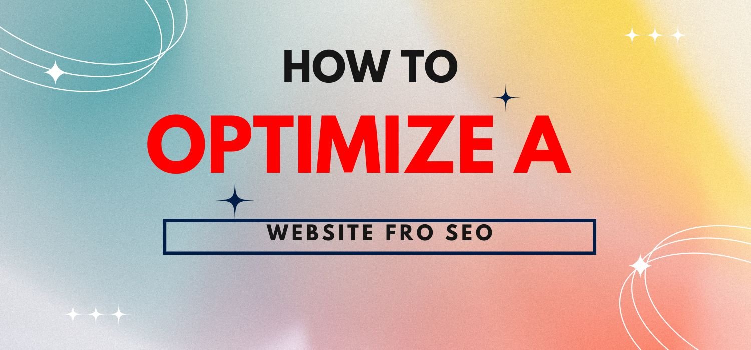 How to optimize a website for SEO