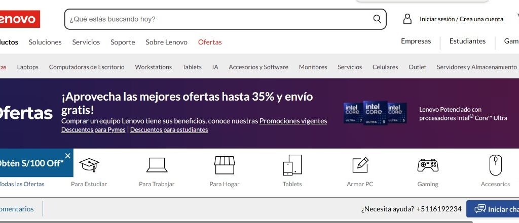 Lenovo Perú 2025: Descuentos, Cuotas Sin Intereses y Todo lo Que Debes Saber